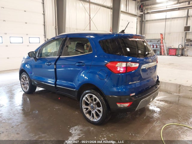 Aukcja sprzedaży 2020 Ford Ecosport Titanium, vin: MAJ6S3KL4LC332903, numer aukcji: 12612927
