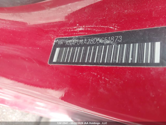12612941 :رقم المزاد ، KNAFU4A28D5651873 vin ، 2013 Kia Forte Ex مزاد بيع
