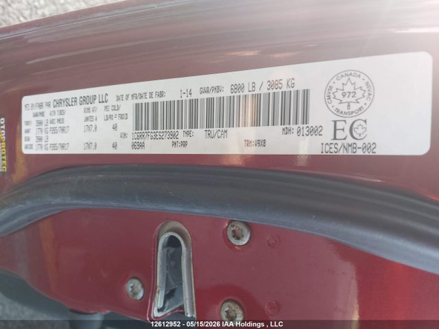 Aukcja sprzedaży 2014 Dodge Ram 1500, vin: 1C6RR7FG3ES273902, numer aukcji: 12612952