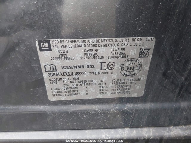 3GKALXEX5JL188338 GMC Terrain Denali