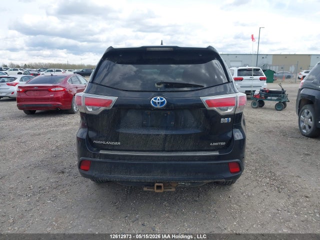 Aukcja sprzedaży 2015 Toyota Highlander Hybrid Limited, vin: 5TDDCRFHXFS009174, numer aukcji: 12612973