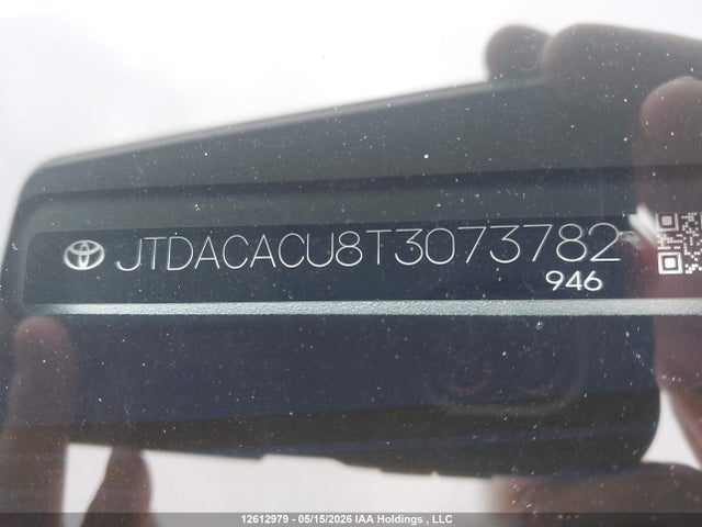 12612979 :رقم المزاد ، JTDACACU8T3073782 vin ، 2026 Toyota Prius Se/xse/xse Premium/night Shade مزاد بيع