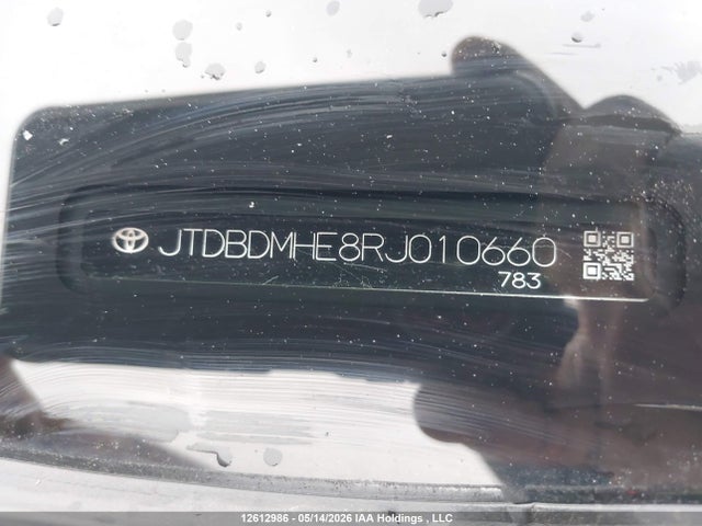 JTDBDMHE8RJ010660 Toyota Corolla Le/se/night Shade