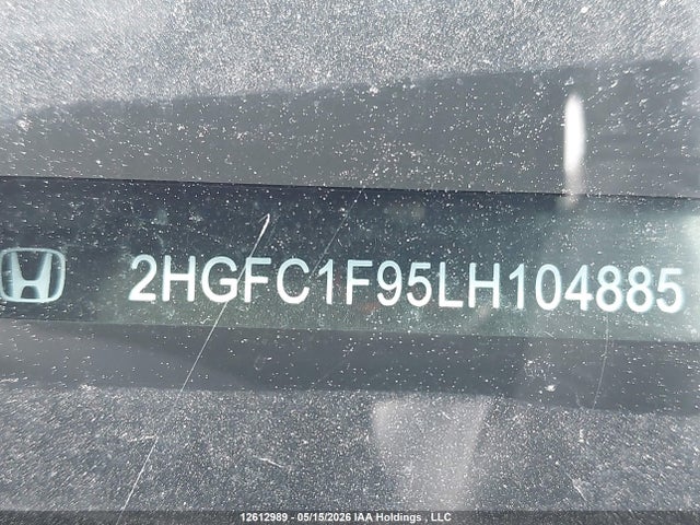 2HGFC1F95LH104885 Honda Civic Touring