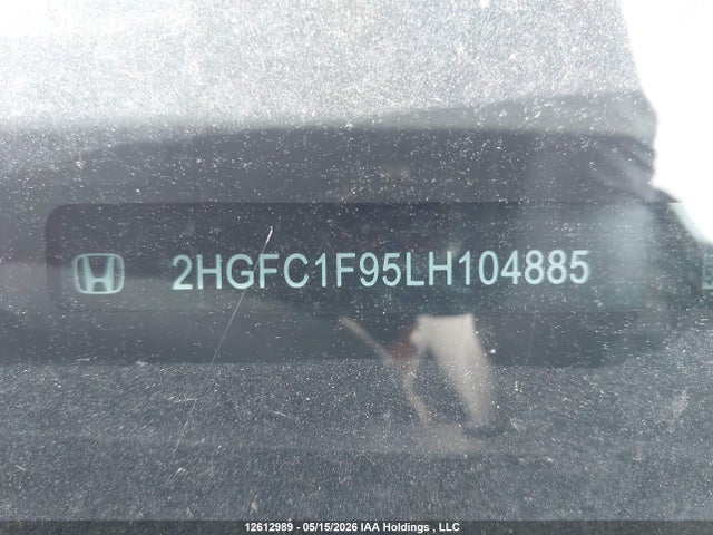 2HGFC1F95LH104885 Honda Civic Touring