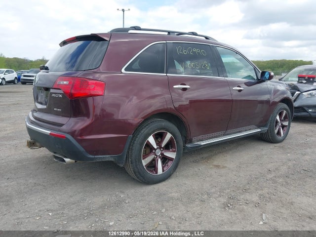 Aukcja sprzedaży 2011 Acura Mdx, vin: 2HNYD2H60BH003128, numer aukcji: 12612990