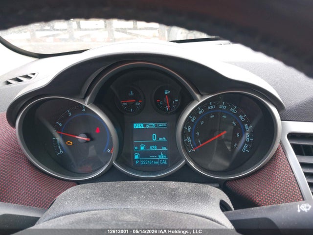 2013 Chevrolet Cruze Eco მანქანა იყიდება აუქციონზე, vin: 1G1PH5SB8D7327593, აუქციონის ნომერი: 12613001