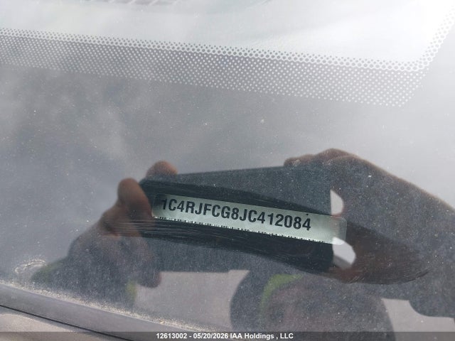 Aukcja sprzedaży 2018 Jeep Grand Cherokee, vin: 1C4RJFCG8JC412084, numer aukcji: 12613002