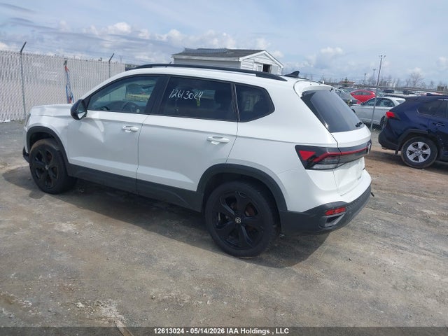2025 Volkswagen Taos Se Black მანქანა იყიდება აუქციონზე, vin: 3VV2C7B23SM066051, აუქციონის ნომერი: 12613024