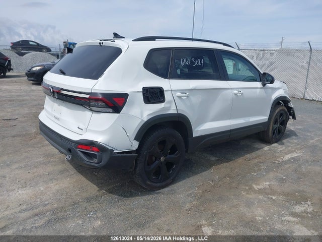2025 Volkswagen Taos Se Black მანქანა იყიდება აუქციონზე, vin: 3VV2C7B23SM066051, აუქციონის ნომერი: 12613024