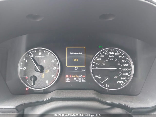Aukcja sprzedaży 2021 Subaru Outback Touring, vin: 4S4BTDEC1M3168594, numer aukcji: 12613051