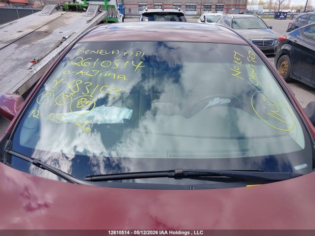 12610514 :رقم المزاد ، 1N4AL2AP0AC183103 vin ، 2010 Nissan Altima 2.5 S مزاد بيع