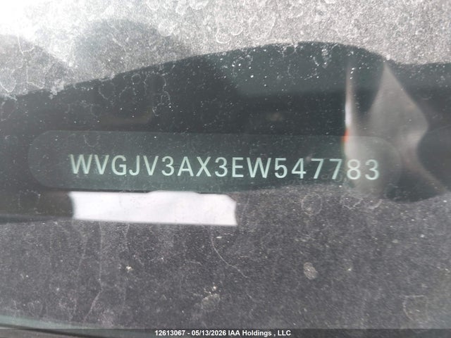 WVGJV3AX3EW547783 Volkswagen Tiguan Comfortline/highline/trendline