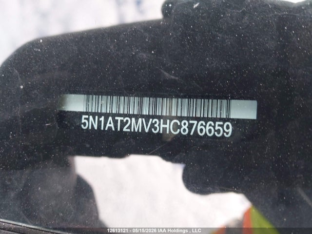 5N1AT2MV3HC876659 Nissan Rogue Sv/sl