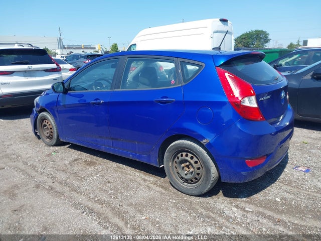12613138 :رقم المزاد ، KMHCT5AE1CU044707 vin ، 2012 Hyundai Accent Gl مزاد بيع