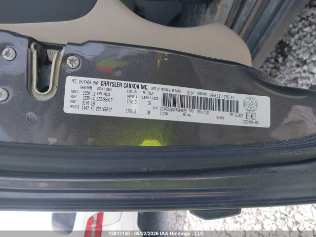 12613140 :رقم المزاد ، 2C4RDGBG4FR604485 vin ، 2015 Dodge Grand Caravan Se مزاد بيع