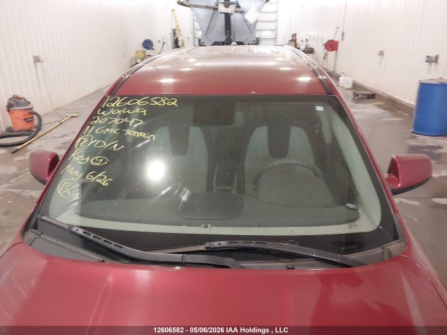 12606582 :رقم المزاد ، 2CTFLREC8B6207047 vin ، 2011 Gmc Terrain Sle-1 مزاد بيع