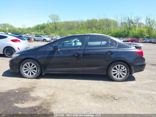 2012 Honda Civic Ex 4dr მანქანა იყიდება აუქციონზე, vin: 2HGFB2F52CH002305, აუქციონის ნომერი: 12613150