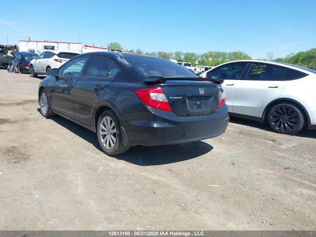 2012 Honda Civic Ex 4dr მანქანა იყიდება აუქციონზე, vin: 2HGFB2F52CH002305, აუქციონის ნომერი: 12613150