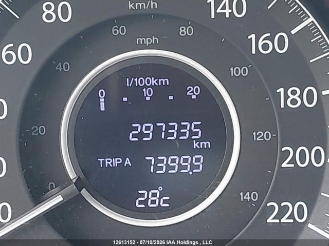 Aukcja sprzedaży 2013 Honda Cr-v Exl, vin: 2HKRM4H74DH102124, numer aukcji: 12613152