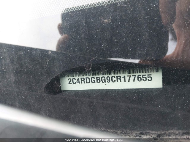 Aukcja sprzedaży 2012 Dodge Grand Caravan Se/sxt, vin: 2C4RDGBG9CR177655, numer aukcji: 12613158