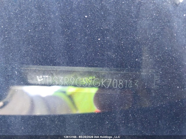 12613166 :رقم المزاد ، WBS3R9C52GK708143 vin ، 2016 Bmw M4 مزاد بيع