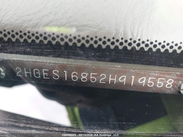 Продаж на аукціоні авто 2002 Honda Civic Lx-g, vin: 2HGES16852H919558, номер лоту: 12609680