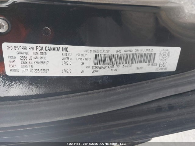 Dodge Grand Caravan 2016 2C4RDGBG8GR142983 Image 19
