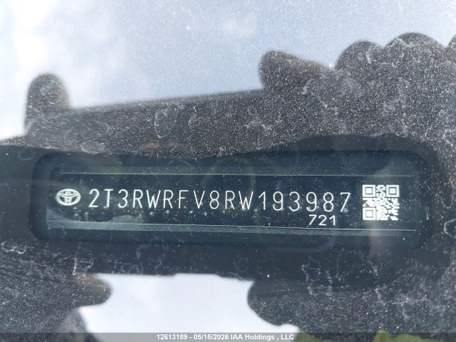 12613189 :رقم المزاد ، 2T3RWRFV8RW193987 vin ، 2024 Toyota Rav4 Hybrid مزاد بيع