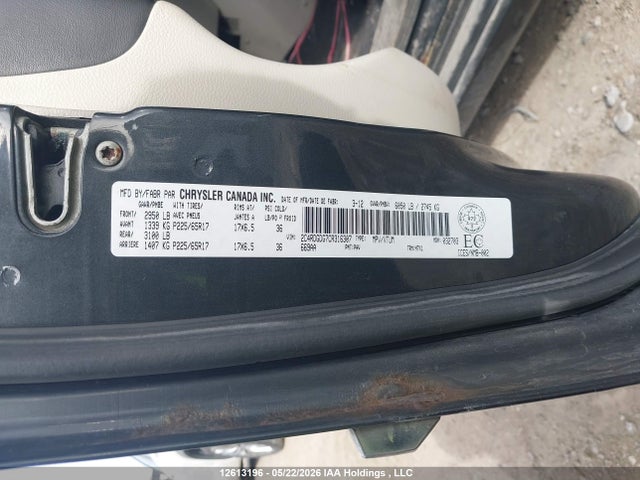 Aukcja sprzedaży 2012 Dodge Grand Caravan, vin: 2C4RDGDG7CR316307, numer aukcji: 12613196