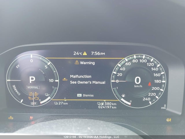 Aukcja sprzedaży 2025 Mitsubishi Outlander Phev Gt Noir/gt S-awc, vin: JA4T5WA98SZ602135, numer aukcji: 12613198