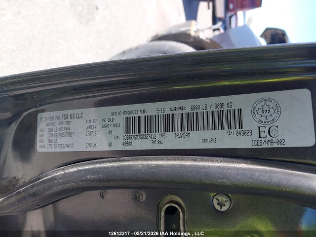 1C6RR7SM7GS327412 RAM 1500 St