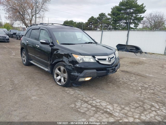 12613221 :رقم المزاد ، 2HNYD28809H000872 vin ، 2009 Acura Mdx Sport مزاد بيع