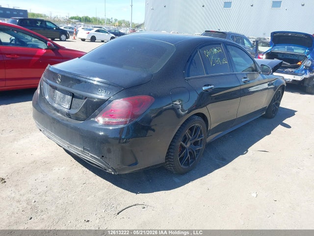 2016 Mercedes-benz C 450 Amg 4matic მანქანა იყიდება აუქციონზე, vin: 55SWF6EB3GU108256, აუქციონის ნომერი: 12613222