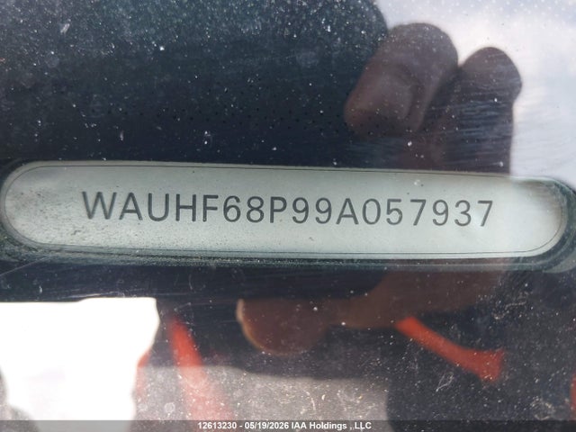 Продажа на аукционе авто 2009 Audi A3, vin: WAUHF68P99A057937, номер лота: 12613230