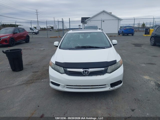 12613236 :رقم المزاد ، 2HGFB2F54CH033412 vin ، 2012 Honda Civic Lx مزاد بيع