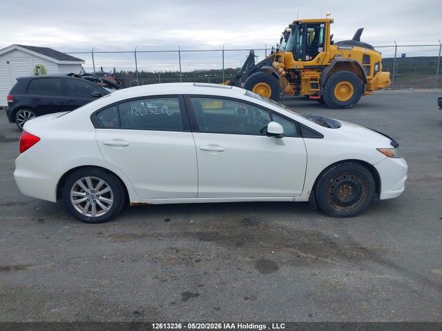 12613236 :رقم المزاد ، 2HGFB2F54CH033412 vin ، 2012 Honda Civic Lx مزاد بيع