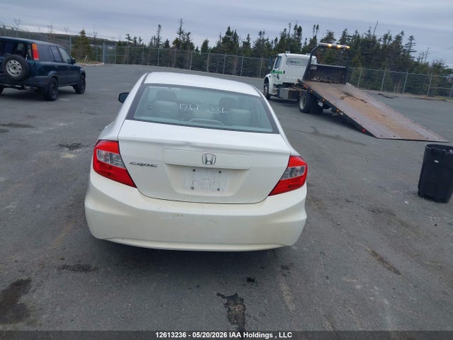 12613236 :رقم المزاد ، 2HGFB2F54CH033412 vin ، 2012 Honda Civic Lx مزاد بيع