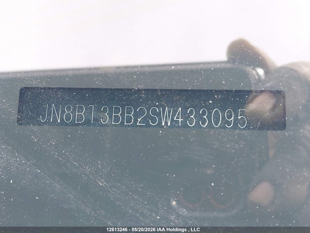 2025 Nissan Rogue მანქანა იყიდება აუქციონზე, vin: JN8BT3BB2SW433095, აუქციონის ნომერი: 12613246