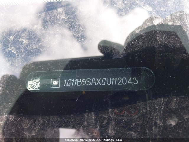 1G11B5SAXGU112043 Chevrolet Malibu Limited Ls