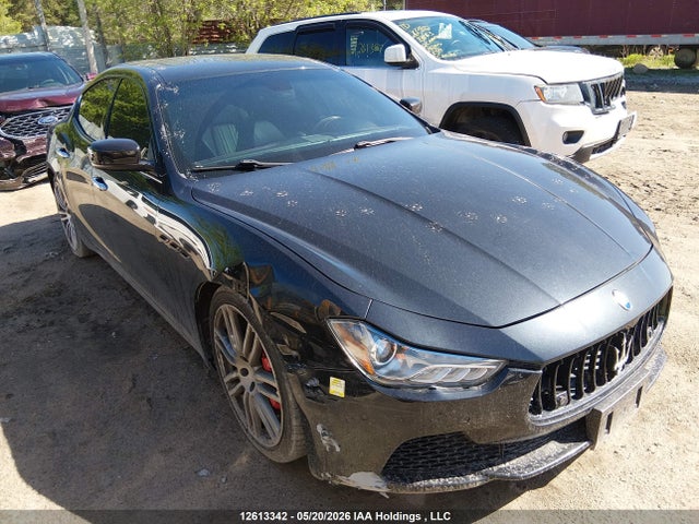12613342 :رقم المزاد ، ZAM57RTA5F1156236 vin ، 2015 Maserati Ghibli S/q4 مزاد بيع