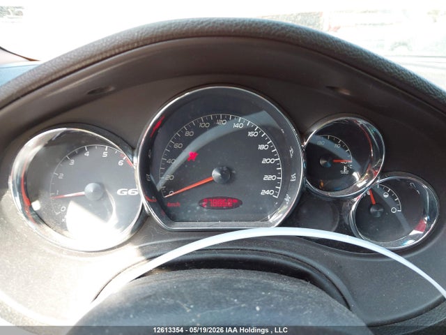 12613354 :رقم المزاد ، 1G2ZM151964161004 vin ، 2006 Pontiac G6 Gtp مزاد بيع