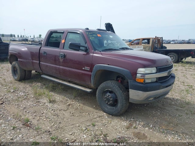 2001 Chevrolet Silverado 3500 Ls/lt მანქანა იყიდება აუქციონზე, vin: 1GCJK33171F164316, აუქციონის ნომერი: 12613381