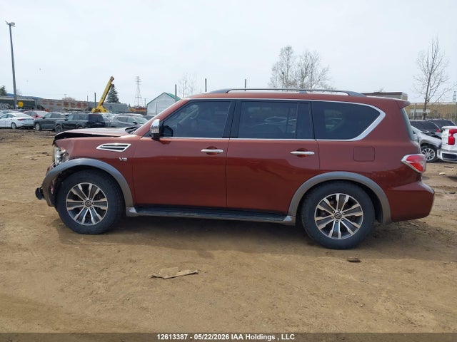 Продажа на аукционе авто 2019 Nissan Armada Sv/sl/platinum, vin: JN8AY2NC3K9582335, номер лота: 12613387