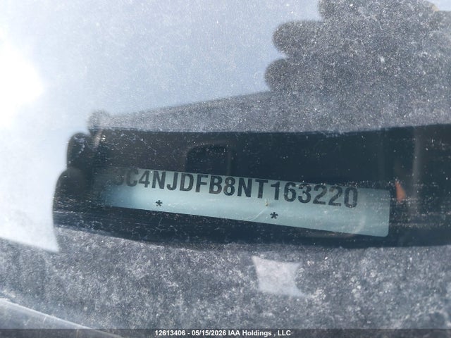 Aukcja sprzedaży 2022 Jeep Compass Altitude, vin: 3C4NJDFB8NT163220, numer aukcji: 12613406