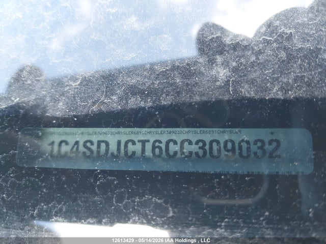 Aukcja sprzedaży 2012 Dodge Durango R/t, vin: 1C4SDJCT6CC309032, numer aukcji: 12613429