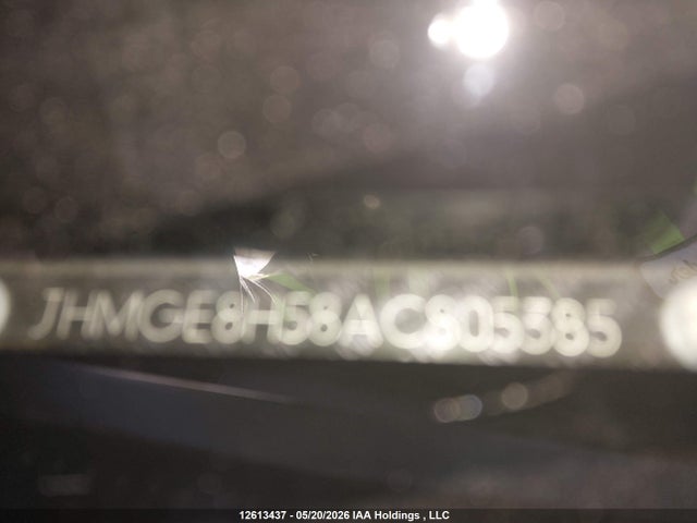 Продаж на аукціоні авто 2010 Honda Fit Lx, vin: JHMGE8H58AC805385, номер лоту: 12613437