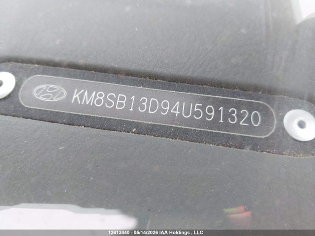12613440 :رقم المزاد ، KM8SB13D94U591320 vin ، 2004 Hyundai Santa Fe مزاد بيع