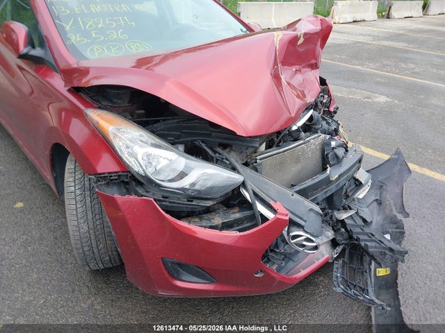 Продаж на аукціоні авто 2013 Hyundai Elantra Gls/limited, vin: 5NPDH4AE7DH182574, номер лоту: 12613474