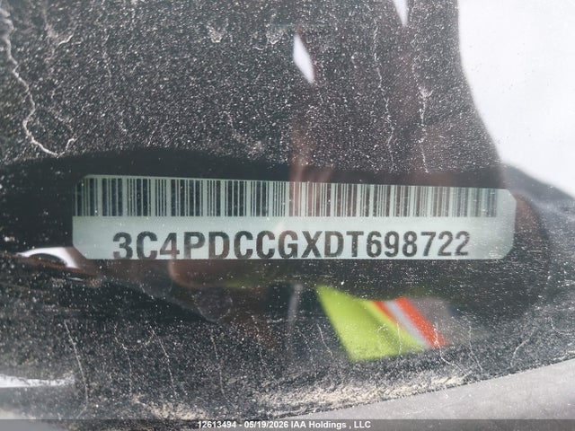 Продаж на аукціоні авто 2013 Dodge Journey Sxt, vin: 3C4PDCCGXDT698722, номер лоту: 12613494